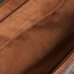 Berluti Brown Scritto Leather Un Jour Messenger Bag