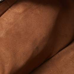 Berluti Brown Scritto Leather Un Jour Messenger Bag