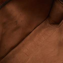 Berluti Brown Scritto Leather Un Jour Messenger Bag