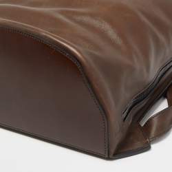 Berluti Brown Ombre Leather Alessandro Backpack