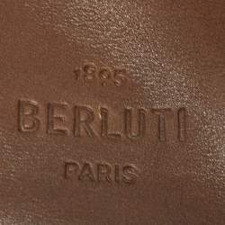 Berluti Brown Ombre Leather Alessandro Backpack