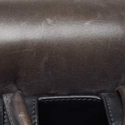 Berluti Dark Brown Leather Day Out Scritto Backpack