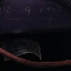 Berluti Burgundy Leather Alessandro Démesure Derby Size 43