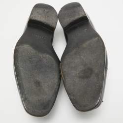 Pre Owned Berluti Black Leather Penny Loafers Size 41