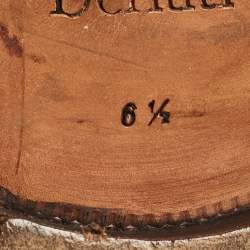 Pre Owned Berluti Brown Leather Penny Loafers Size 40.5