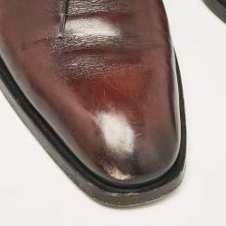 Berluti Two Tone Leather Alessandro Oxfords Size 42.5
