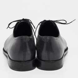 Berluti Black Leather Alessandro Démesure Oxfords Size 43