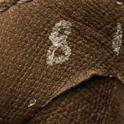 Pre Owned Berluti Brown Suede Lace Up Boots Size 42