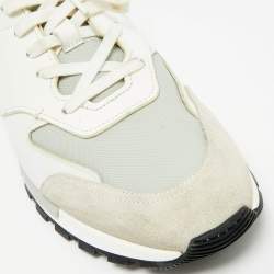 Pre Owned Berluti Tricolor Suede and Leather run track Lace Up Sneakers Size 42