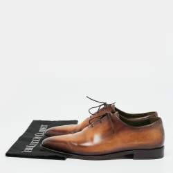 مملوكة مسبقًا Berluti Alessandro Démesure Size 41.5 Brown Leather Oxfords