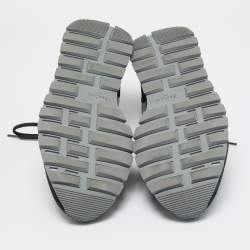 مملوكة مسبقًا Berluti run track Size 43 Tricolor Leather and Suede Lace Up Sneakers