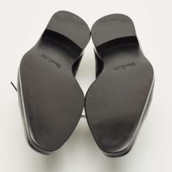 Pre Owned Berluti Size 43.5 Black Leather Derby