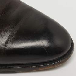 Pre Owned Berluti Alessandro Size 41.5 Brown Leather Oxfords