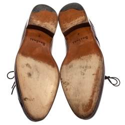 Berluti Two Tone Leather Lace Up Oxfords Size 42