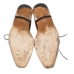Pre Owned Berluti Brown Leather Oxford Size 42