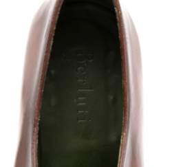 Pre Owned Berluti Brown Leather Alessandro Démesure Lace Up Oxford Size 44