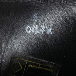 Pre Owned Berluti Black Leather Playtime Sneakers Size 43