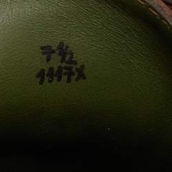 Pre Owned Berluti Brown Leather Alessandro Démesure Lace Up Oxford Size 41.5