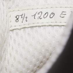 Pre Owned Berluti Tricolor Leather, Coated Canvas and Fabric Pulse Sneakers Size 42.5