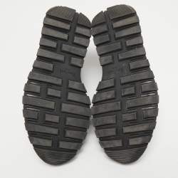 Berluti Black Leather Fast Track Slip On Sneakers Size 40