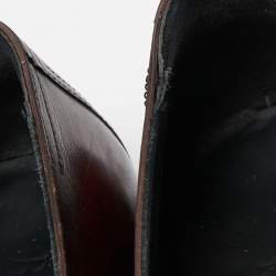 Berluti Two Tone Leather Penny Slip On Loafers Size 43.5