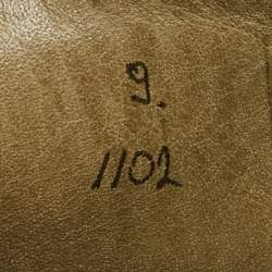 Berluti Brown Leather Penny Slip On Loafers Size 43