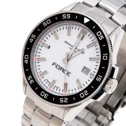 Bernhard H. Mayer White Stainless Steel Force Quantum Men's Wristwatch 43 mm