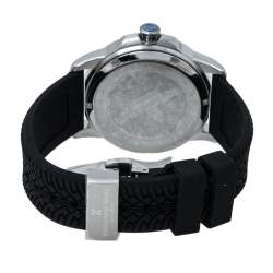 Pre Owned Bernhard H. Mayer Blue Stainless Steel Drift Men's Wristwatch 44 mm