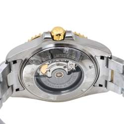 Pre Owned Bernhard H. Mayer Grey Carbon Fiber Two-Tone Stainless Steel Nauticus Royale III Men's Wristwatch 45 mm