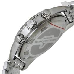 Bernhard H. Mayer Blue Stainless Steel Ascent Chronograph BH06/CW Men's Wristwatch 44 MM