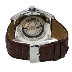Bernhard H. Mayer Blue Stainless Steel Limited Edition Ballad BH05/CWR Men's Wristwatch 44 mm