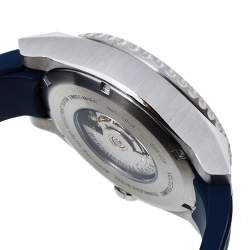 Bernhard H. Mayer Black Stainless Steel Limited Edition PowerMaster First Blue BH37T/CW Men's Wristwatch 44 mm