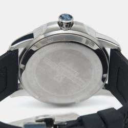 Bernhard H. Mayer Blue Stainless Steel Silicone Drift BH01P/CW Men's Wristwatch 44 mm