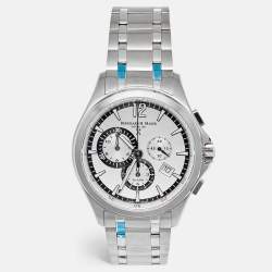 Pre Owned Bernhard H. Meyer Virtus Limited Edition 41701.636.6 Silver Dial Stainless Steel Men's Wristwatch 43 mm