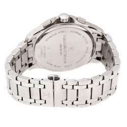 Bernhard H. Mayer Silver White Stainless Steel Virtus Limited Edition Men's Wristwatch 43 mm