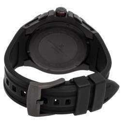 Pre Owned Bernhard H. Mayer Black Stainless Steel Victor Chronograph Men's Wristwatch 50 mm