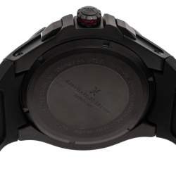 Pre Owned Bernhard H. Mayer Black Stainless Steel Victor Chronograph Men's Wristwatch 50 mm