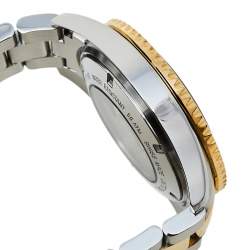 Pre Owned Bernhard H. Mayer Black Two-Tone Stainless Steel Nauticus Royale II Men's Wristwatch 45 mm