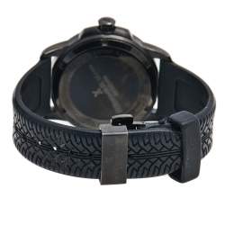 Pre Owned Bernhard H. Mayer Black PVD Plated Stainless Steel Rubber Drift Glider BH11/CW Men's Wristwatch 44 mm