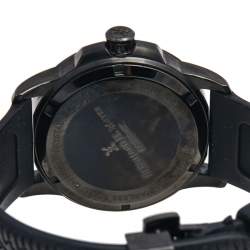 Pre Owned Bernhard H. Mayer Black PVD Plated Stainless Steel Rubber Drift Glider BH11/CW Men's Wristwatch 44 mm
