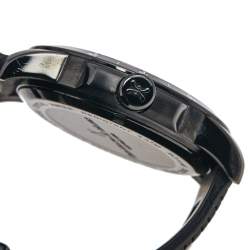 Pre Owned Bernhard H. Mayer Black PVD Plated Stainless Steel Rubber Drift Glider BH11/CW Men's Wristwatch 44 mm