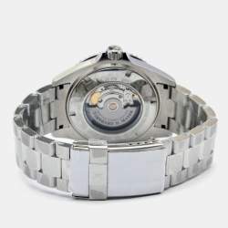 Pre Owned Bernhard H. Mayer Black Stainless Steel Nauticus Austro 41701.566.6 Limited Edition Men's Wristwatch 45 mm