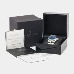 Bernhard H. Mayer Blue Stainless Steel Ballad BHO5/CWR Men's Wristwatch 44 mm