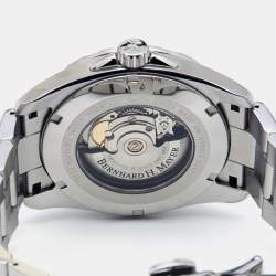 Bernhard H. Mayer Blue Stainless Steel Ballad BHO5/CWR Men's Wristwatch 44 mm