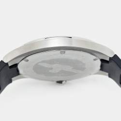 Bernhard H. Mayer Black Stainless Steel Rubber Le Classique BH33P/CW Men's Wristwatch 42 mm