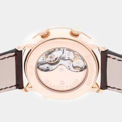 Blancpain Villeret Reveil GMT 6640-3642-55B Automatic Men's Wristwatch 40MM