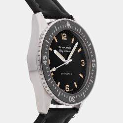 Blancpain Fifty Fathoms Bathyscaphe Hodinkee Limited Edition 5100-1130-63A Automatic Men's Wristwatch 