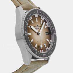 Pre Owned Pre-Owned Blancpain Fifty Fathoms Bathyscaphe Day Date Desert Edition 5052-1146-E52A 43 mm