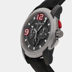 مملوكة مسبقًا ساعة بلانكبين إل-إيفولوشن كرونوغراف فلاي باك سوبر تروفيو 8885F-1203-52B أوتوماتيك مستعملة 43 ملم