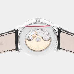 Pre Owned ساعة يد رجالية مستعملة بلانكبيين فيليريه كوانتيم أنويل جي إم تي 6670-1127-55B أوتوماتيك 40 ملم